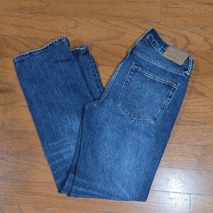 American Eagle Outfitters Dark Blue Straight‎ Jeans